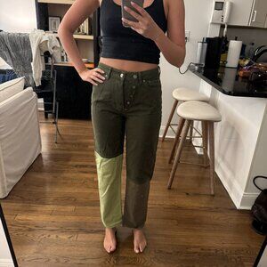 Ganni Mix and Match Patchwork Denim NEW WITH TAGS